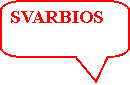Скругленная прямоугольная выноска: SVARBIOS